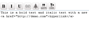 Free Markup TextArea HTML Editor in Javascript
