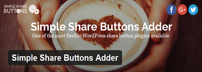 Simple Share Buttons Adder