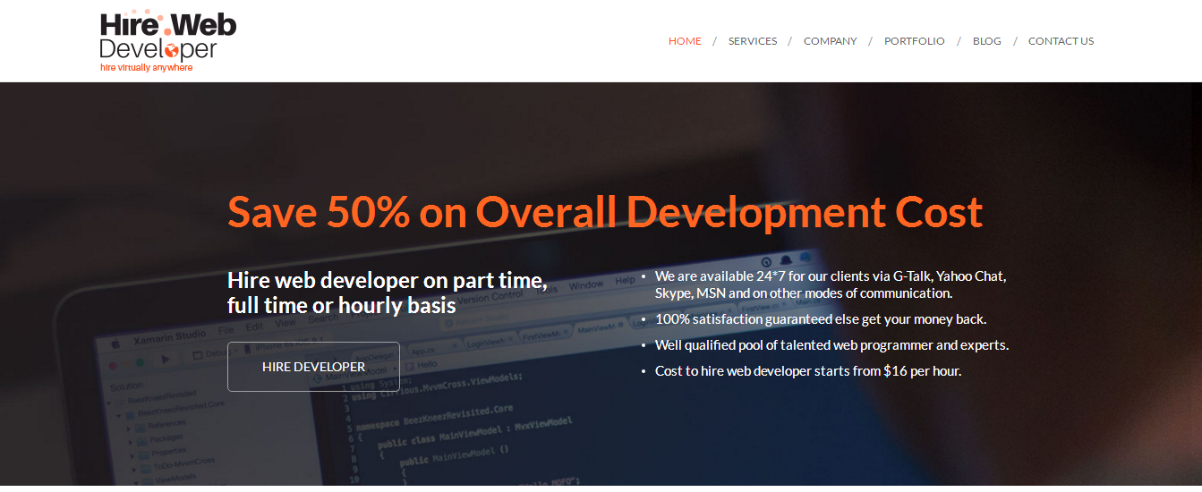 Hire web Developer