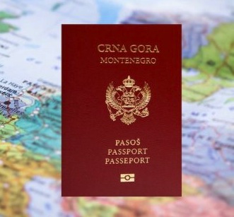 Montenegro passport